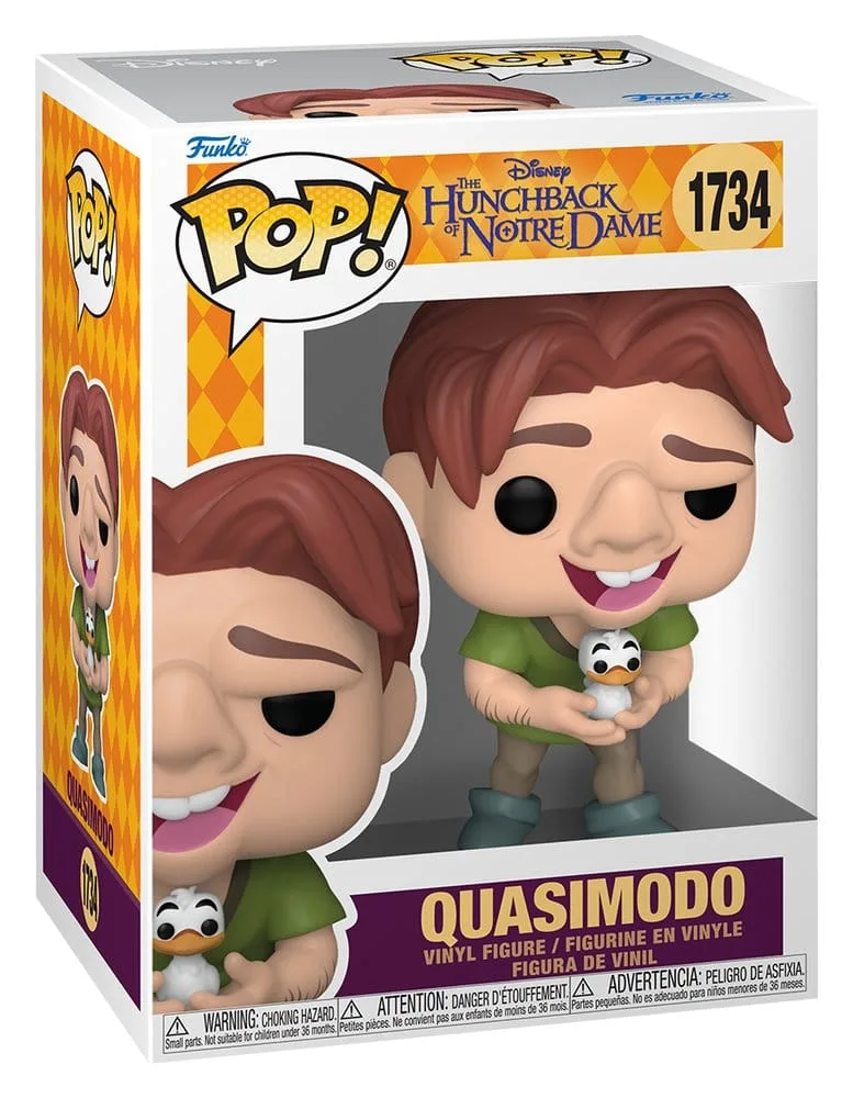 The Hunchback of Notre Dame Figure – Quasimodo with Bird 9 cm 2