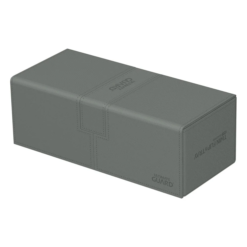 Ultimate Guard Deck Box – Twin Flip’n’Tray 266+ Xenoskin Grey 3