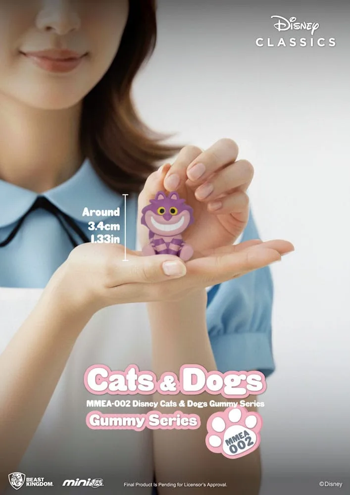 Disney Cats & Dogs Mini Figures – Gummy 3 cm Assortment 24-Pack 3