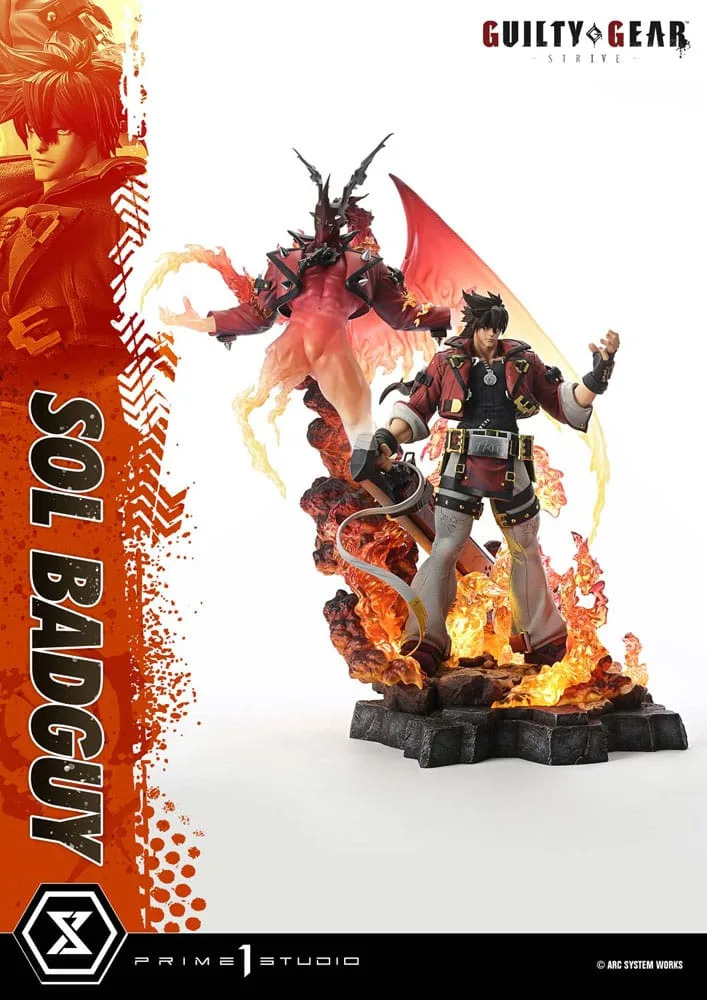 Guilty Gear Strive Statue – Sol Badguy Bonus Version 82 cm 21