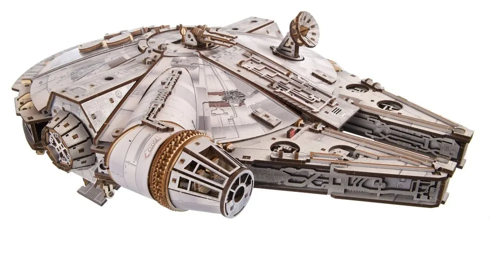 Star Wars Wooden Model Kit – Millennium Falcon 1/75 Scale 17
