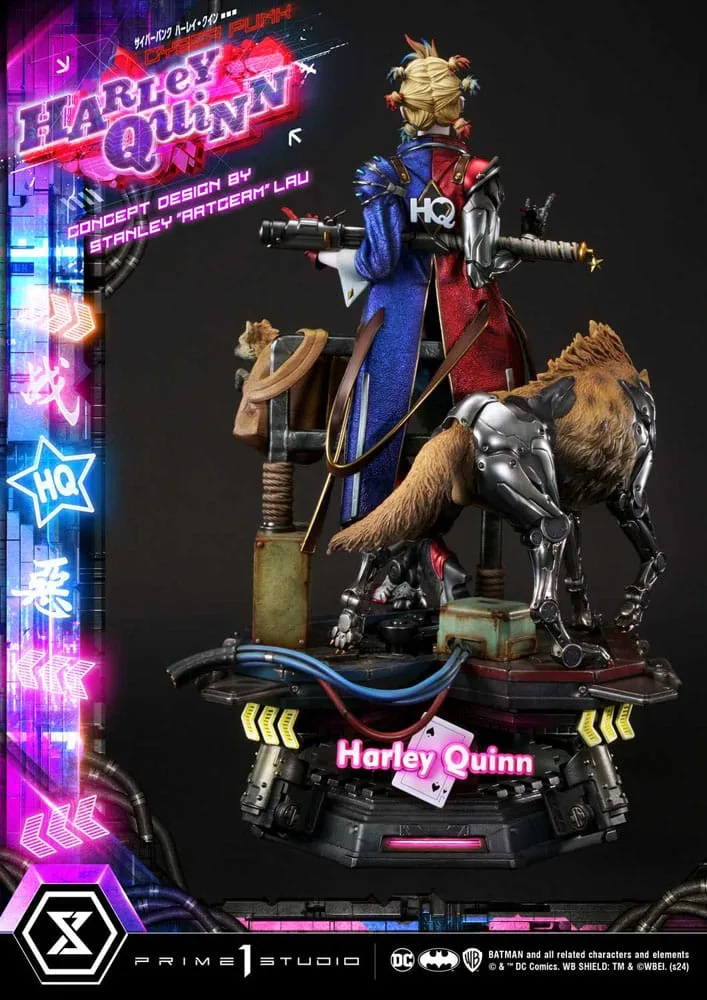 Batman Statue – Cyberpunk Harley Quinn 60 cm 7