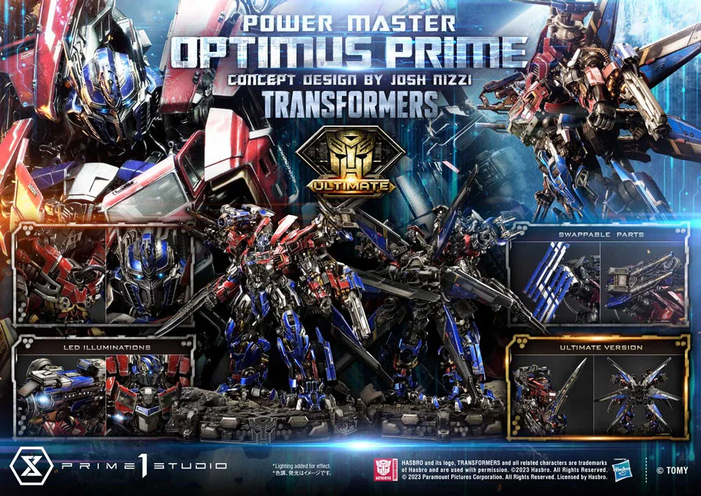 Transformers Beeld – Powermaster Optimus Prime Ultimate 99 cm 2