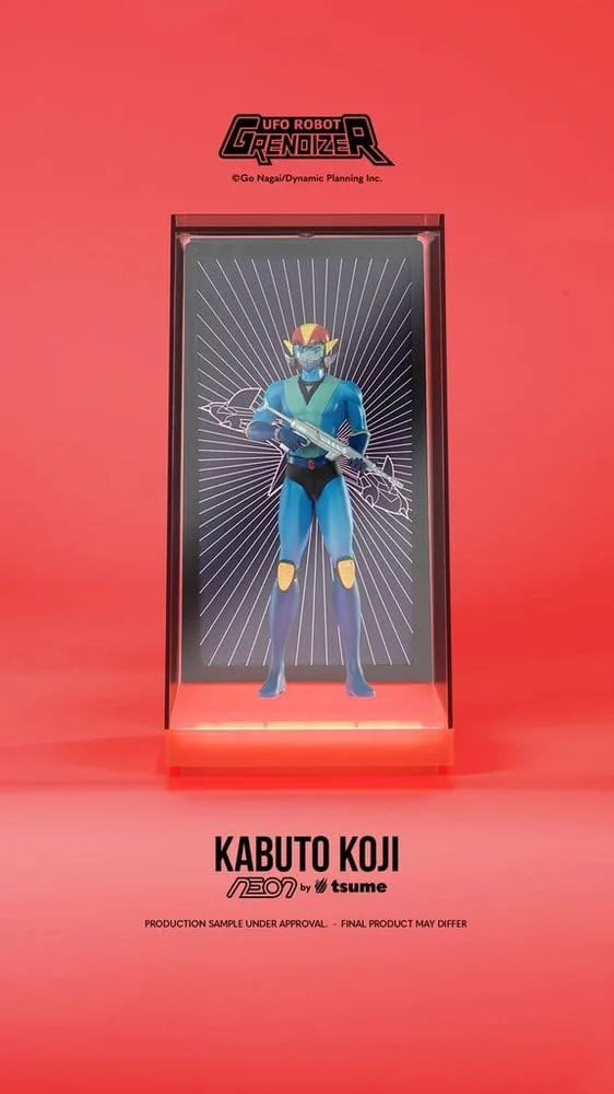Grendizer Neon Statue – Kabuto Koji Alcor 1/9 Scale 25 cm 4