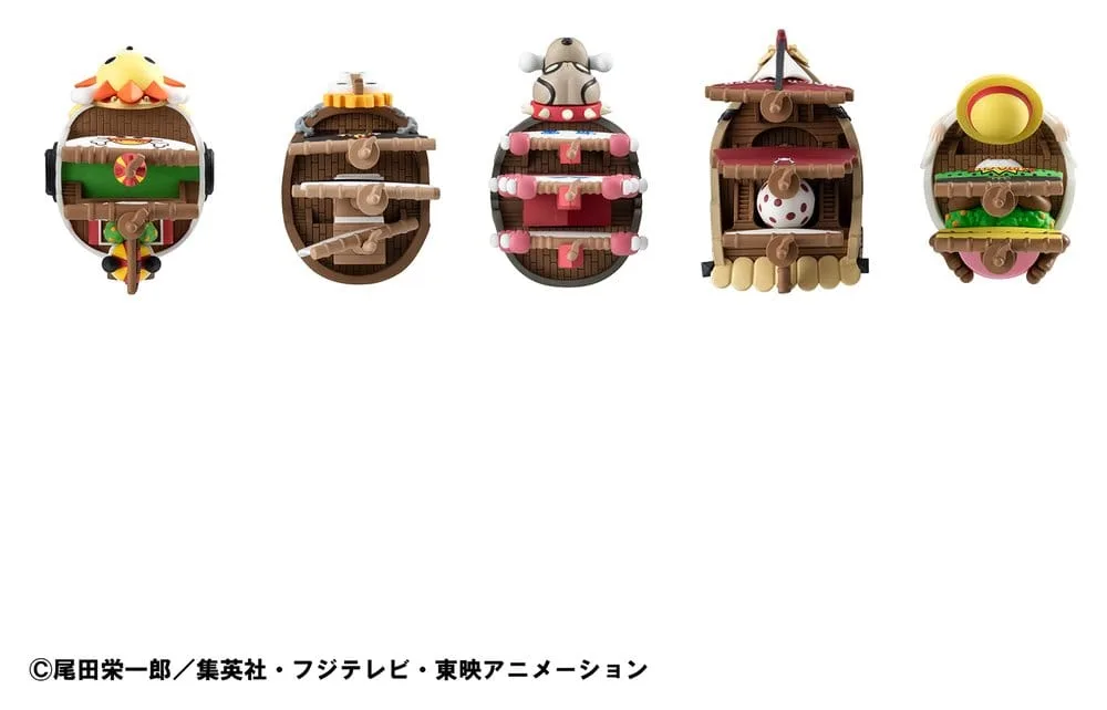 One Piece Mini Figures – YuraColle Grand Line Vol 3 6-Pack 6 cm 11