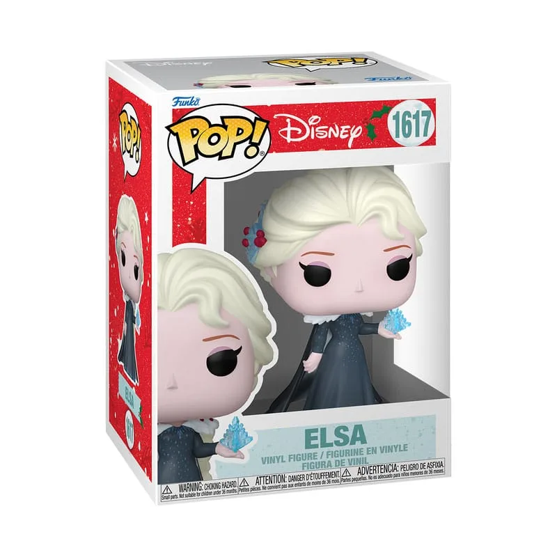 Disney Princess POP Vinyl Figure – Holiday Elsa 9 cm 2