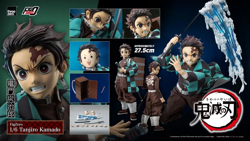 Demon Slayer Actiefiguur – FigZero Tanjiro Kamado 1/6 27,5 cm 16