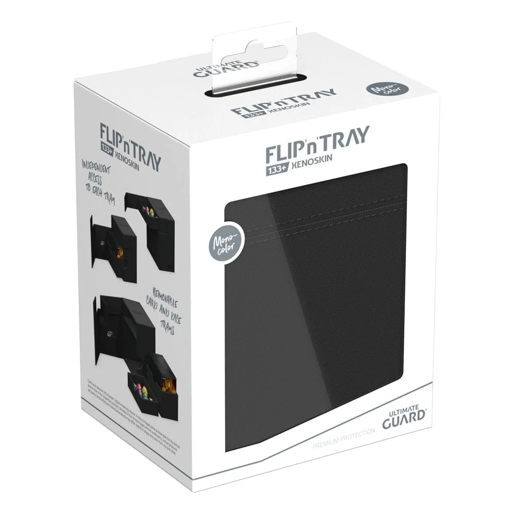 Ultimate Guard Deck Box – Flip’n’Tray 133+ Xenoskin Black 7
