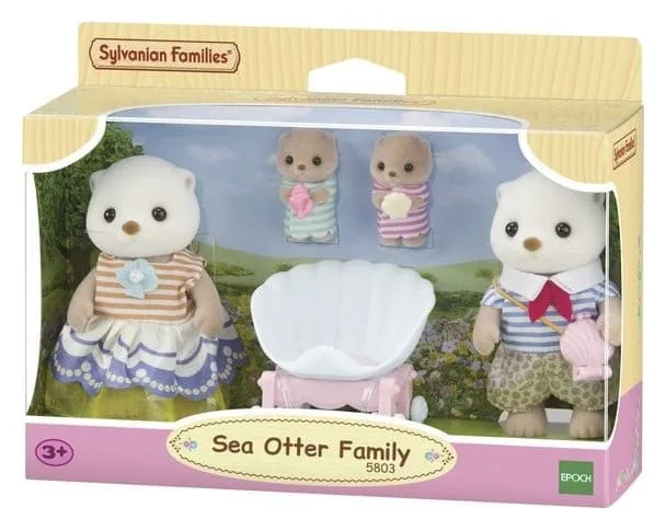 Sylvanian Families Figure Set – Sea Otter Family 2