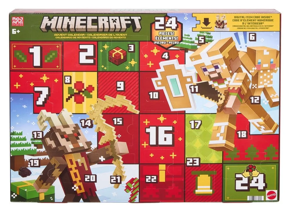 Minecraft Advent Calendar – 24 Surprise Gifts