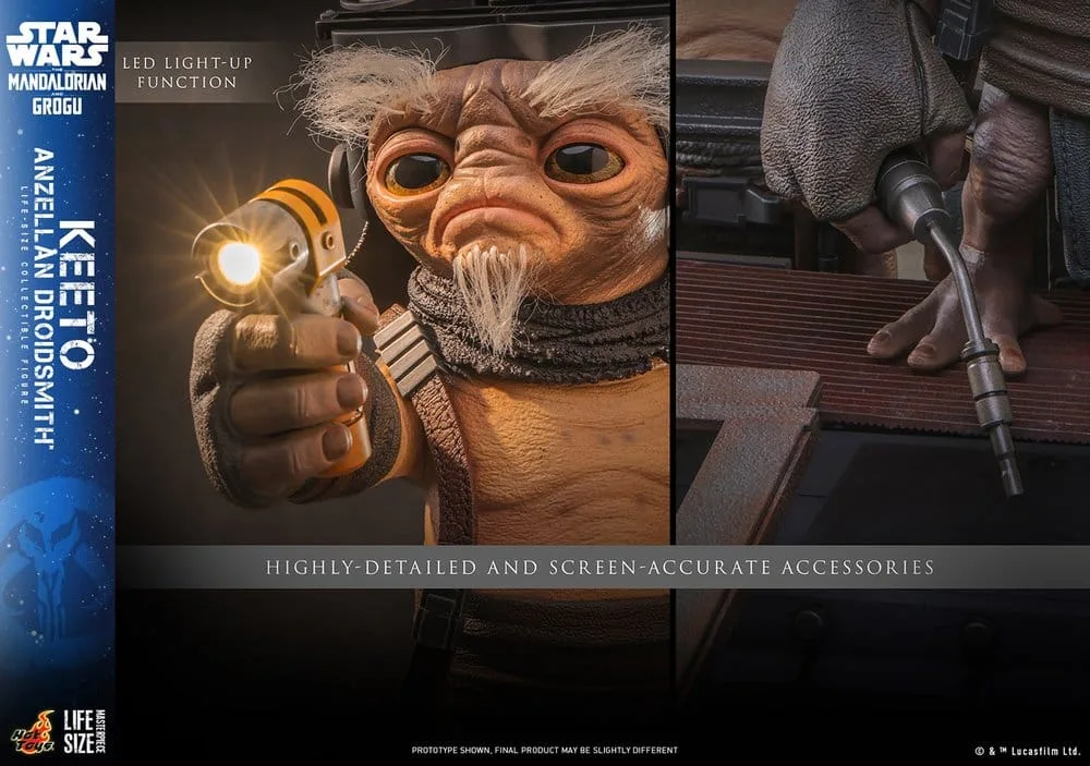 Star Wars Life-Size Figure – Keeto Anzellan Droidsmith 26 cm 6