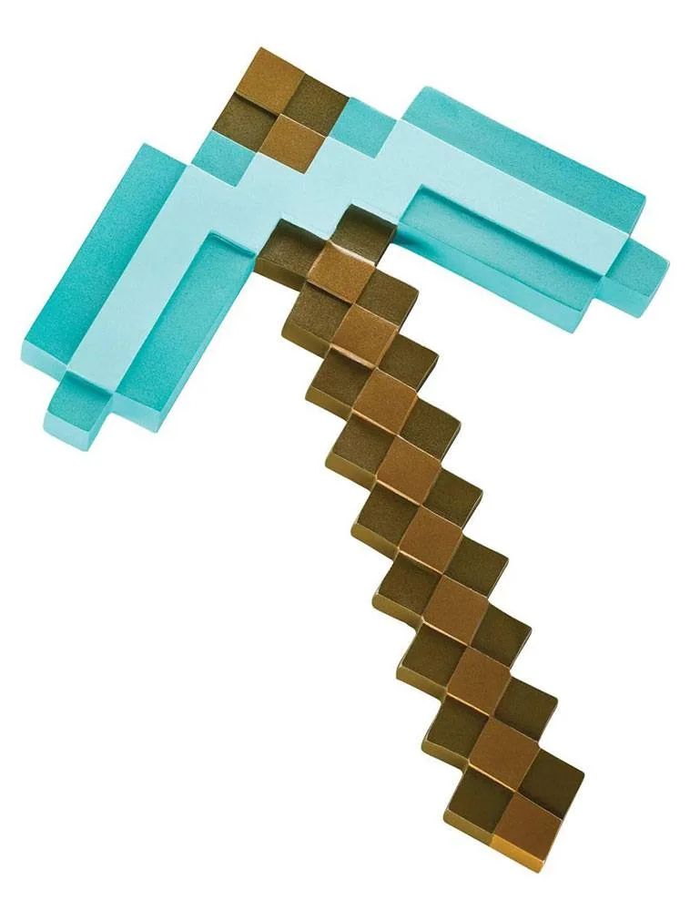 Minecraft Replica – Diamond Pickaxe 40 cm