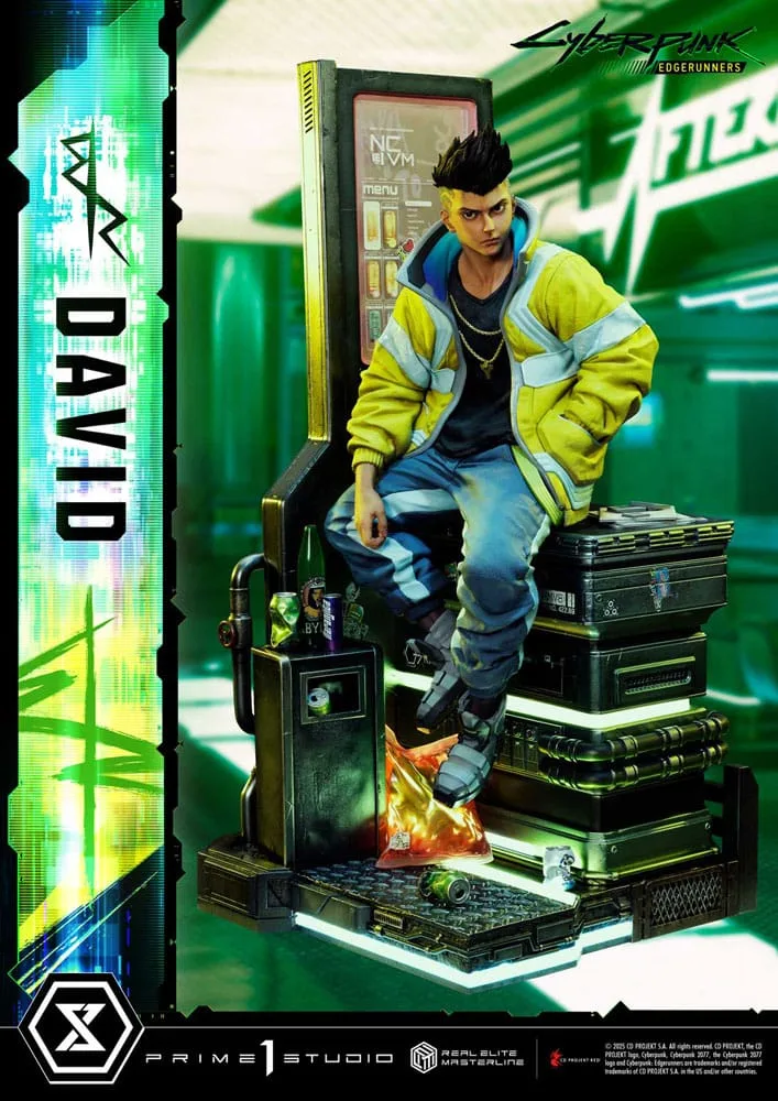 Cyberpunk Edgerunners Statue – David 1/4 Scale 58 cm 3