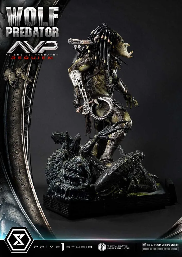 Aliens vs. Predator Requiem Statue – Wolf Predator 1/3 95 cm 15