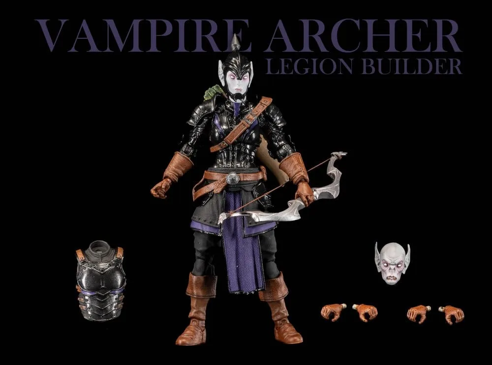 Mythic Legions Action Figure – Vampire Archer Legion Builder 2