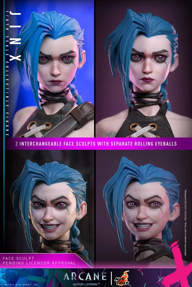 Arcane Action Figure – Jinx 1/6 Scale 27 cm 15