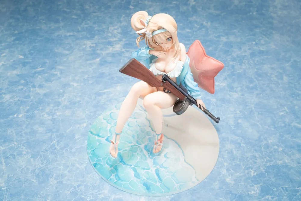 Girls’ Frontline 2 Statue – Suomi Sparkling Ocean 20 cm 3