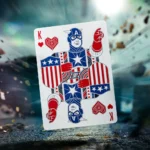Captain America Playing Cards – Patriotic Design 2