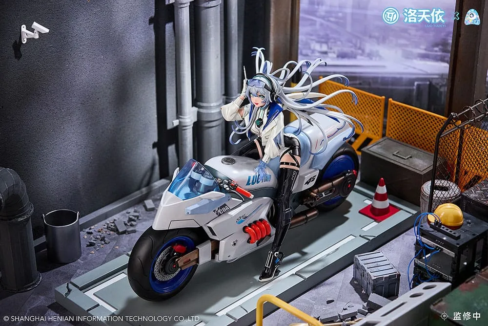 Vsinger Statue – Luo Tianyi Retro-Future Storm Driver 1/7 23 cm 2