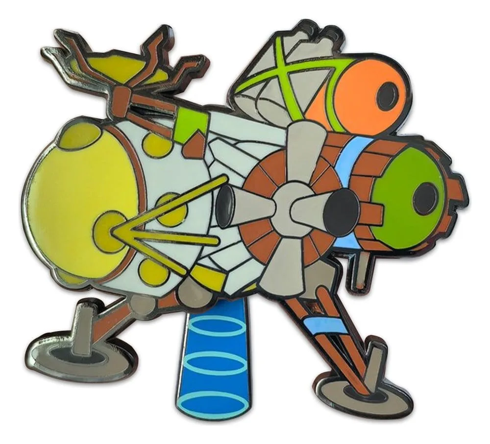 Outer Wilds Pin Badge – Spaceship Bobble 5 cm