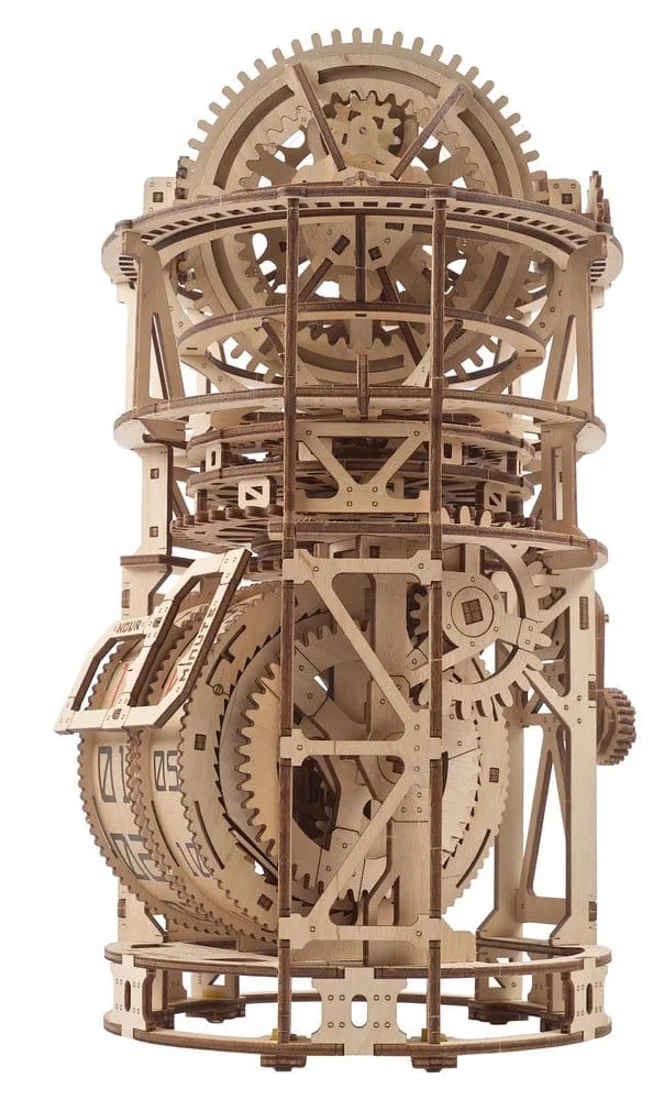 Ugears Wooden Model Kit – Sky Watcher Tourbillon Table Clock 16