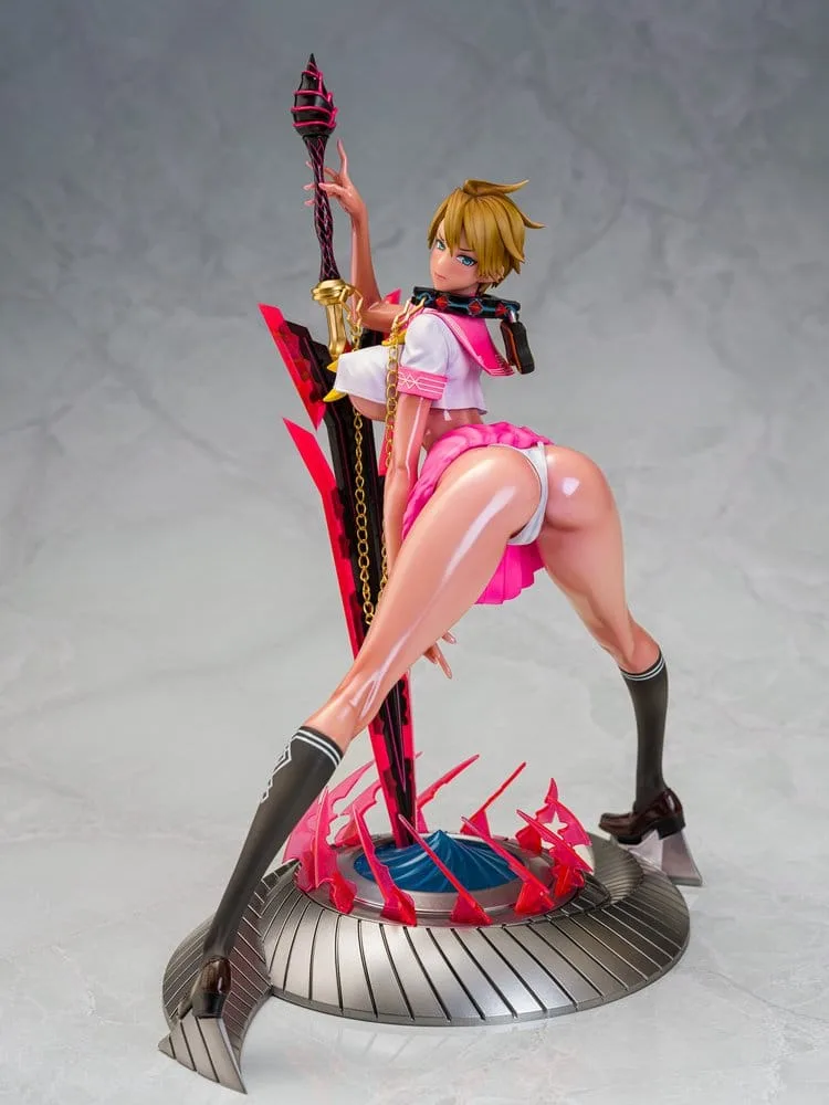 Mahou Shoujo Statue – Rui Asuka Pink Summer Sailor 29 cm 22