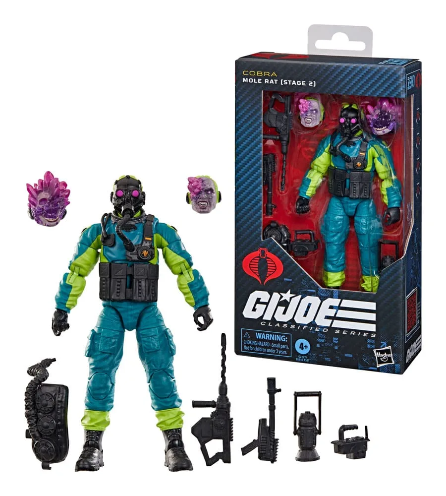 G.I. Joe Actionfigur – Classified Series Mole Rat Stage 2 15 cm 5