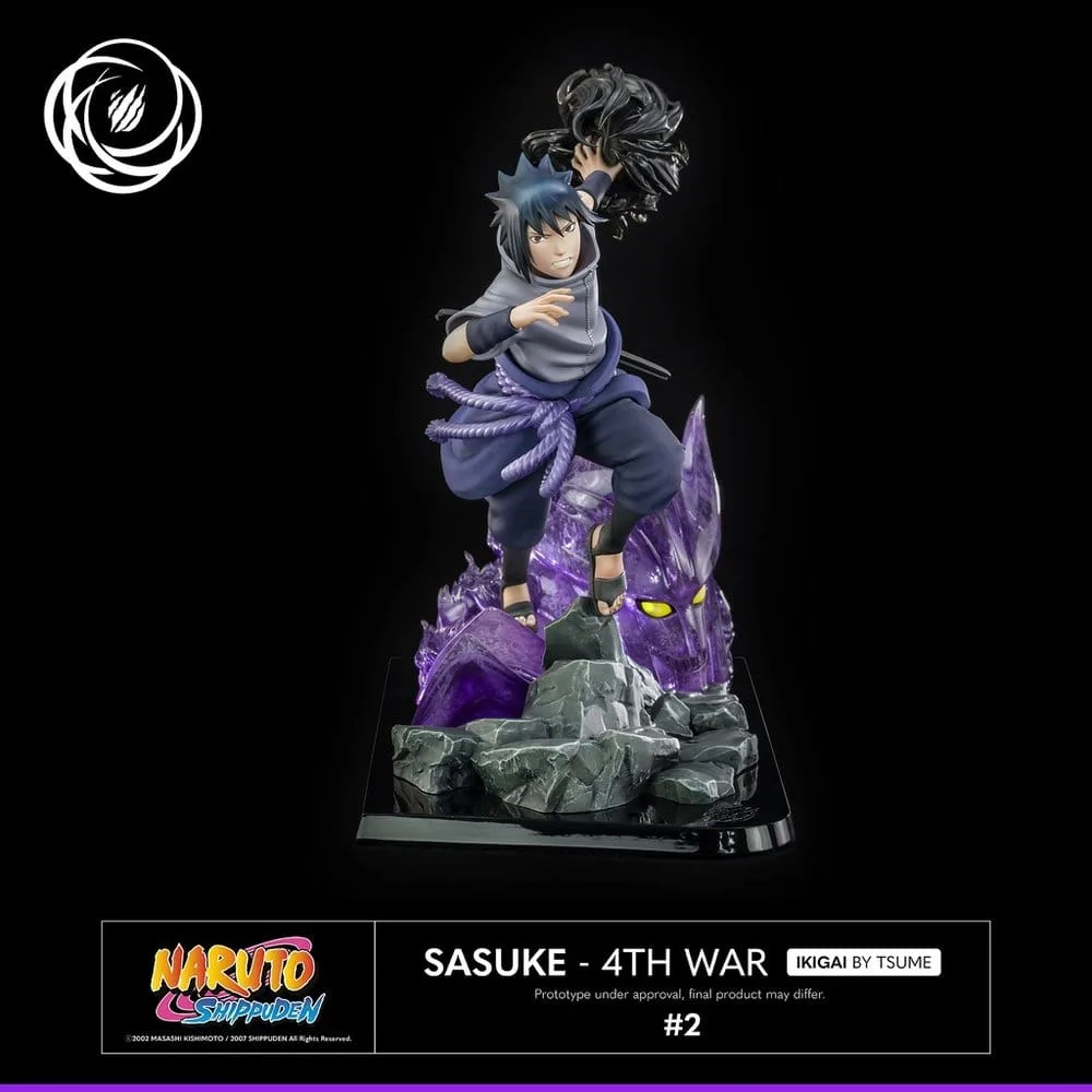 Naruto Statue – Sasuke Fourth Great Ninja War 1/6