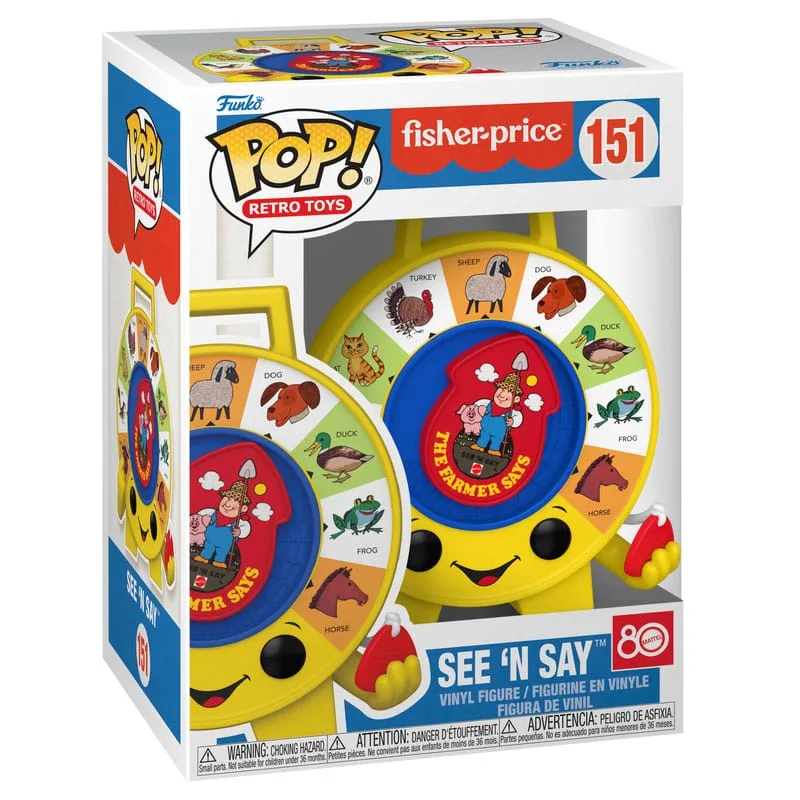 Retro Toys Pop Vinyl Figure – See ‘N Say 9 cm 2