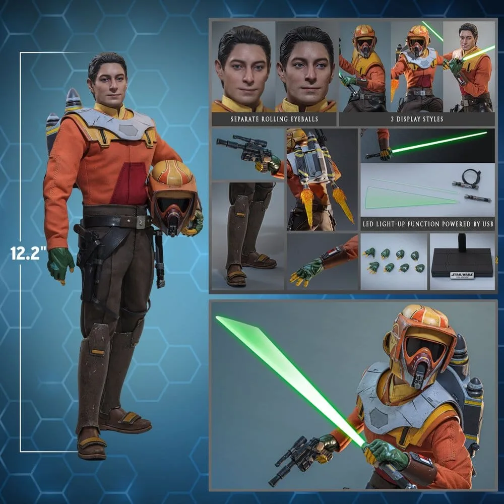 Star Wars Rebels Action Figure – Ezra Bridger 1/6 31 cm 19