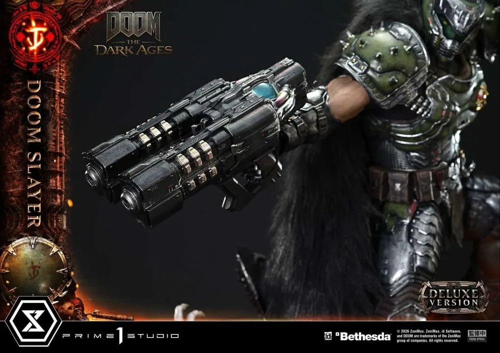 DOOM The Dark Ages Statue – Slayer Deluxe 1/4 77 cm 16