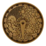 Magic the Gathering Life Counter – Antique Gold Finish 7 cm 2