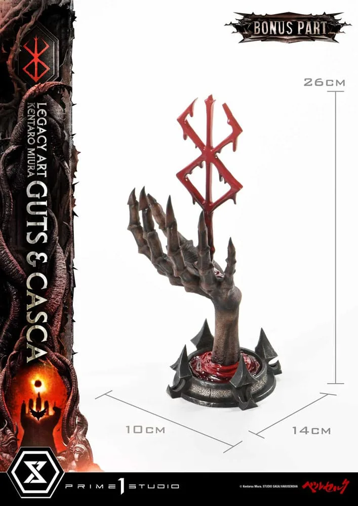Berserk Statue – Guts & Casca Bonus Version 1/4 Scale 72 cm 24