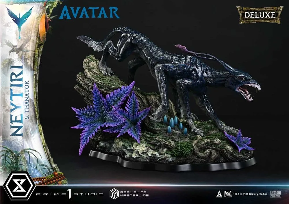 Avatar Statue – Neytiri & Thanator Deluxe 1:4 Scale 75 cm 3
