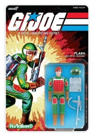 GI Joe Action Figure – ReAction+ Wave 07 Flash Comic 10 cm
