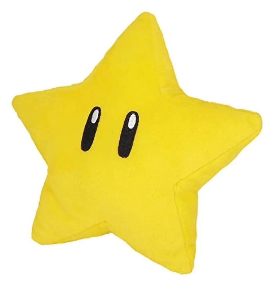 Super Mario Plush – Super Star 18 cm
