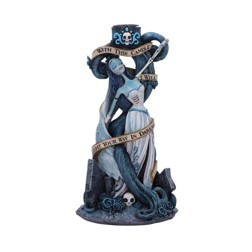 Corpse Bride Candle Holder – With This Candle Vow 19 cm