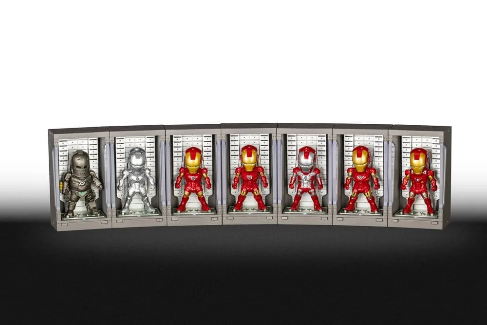 Marvel Mini Figures – Iron Man Hall of Armor 6 Blind Boxes 8 cm 16
