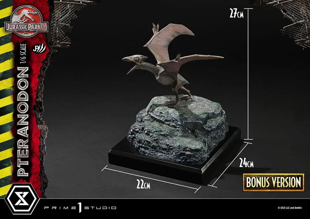 Jurassic Park III Beeld – Pteranodon Bonus Version 68 cm 4