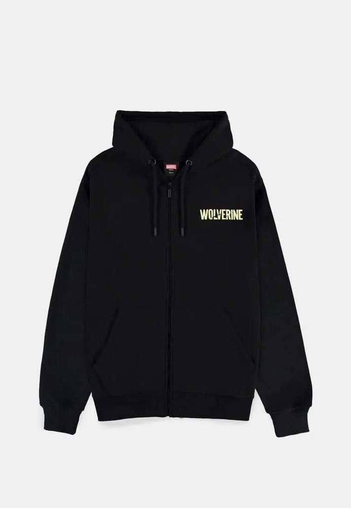 Marvel Zip Hoodie – Wolverine Black XXL