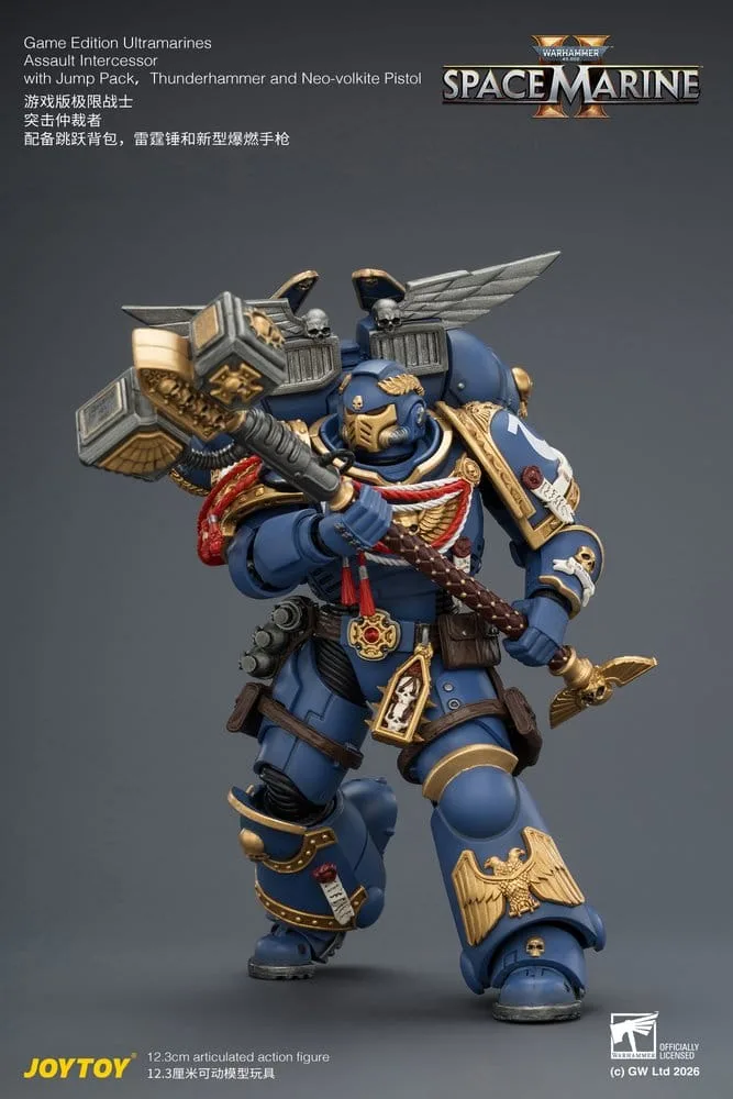 Warhammer Action Figure – Ultramarines Assault Intercessor 12.3 cm 6