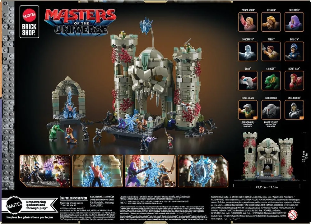 Masters of the Universe Building Set – Castle Grayskull 5