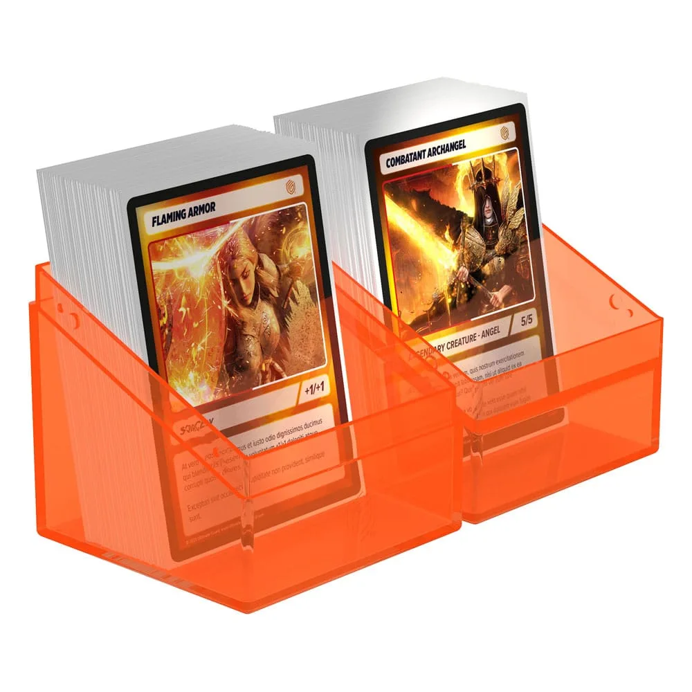 Ultimate Guard Deck Box – Boulder 100+ Clear Poppy Topaz 6
