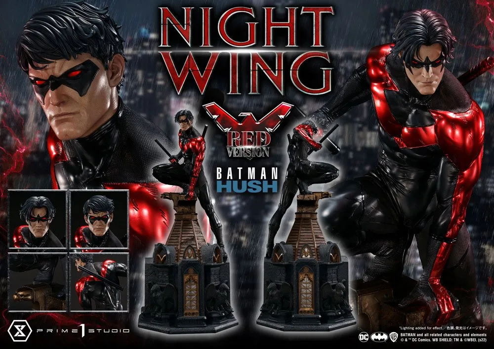 Batman Hush Statue – Nightwing Red Version 87 cm 27