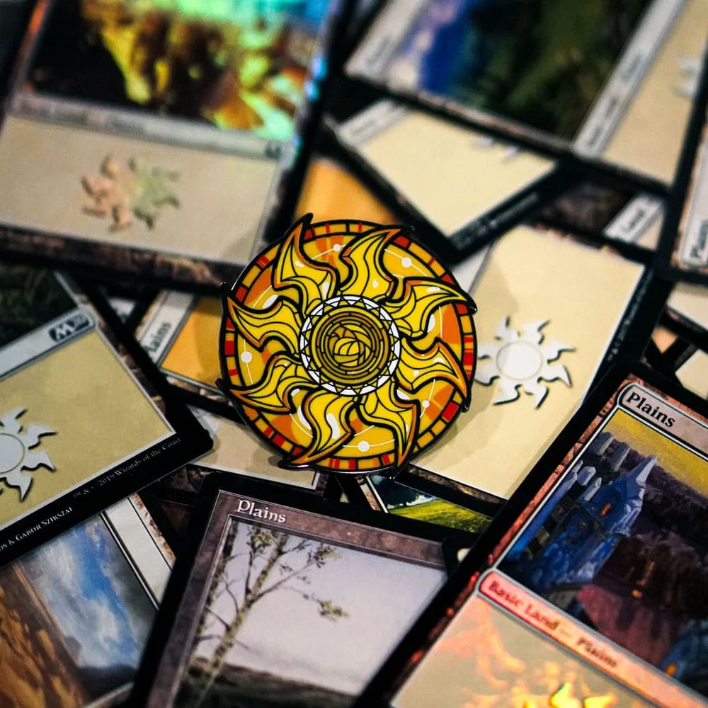 Magic: The Gathering Pins – Stained Glass Lands 10 Blind Boxes 7