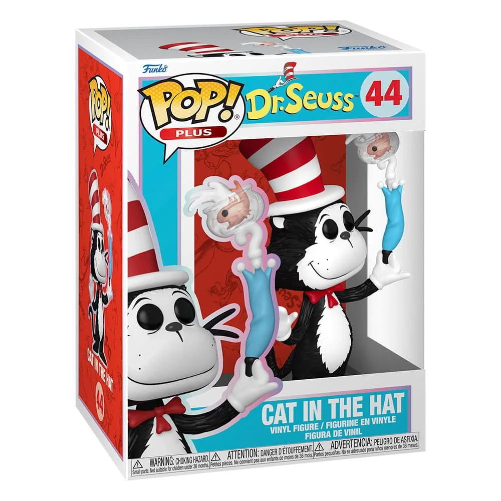 Dr Seuss Vinyl Figure – Funko Pop Plus Cat in the Hat 9 cm 2