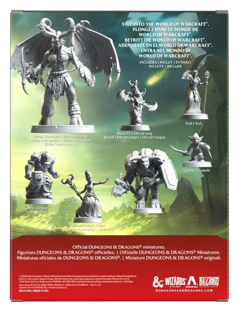 Dungeons & Dragons x World of Warcraft Miniatures – Horde Set 1 2