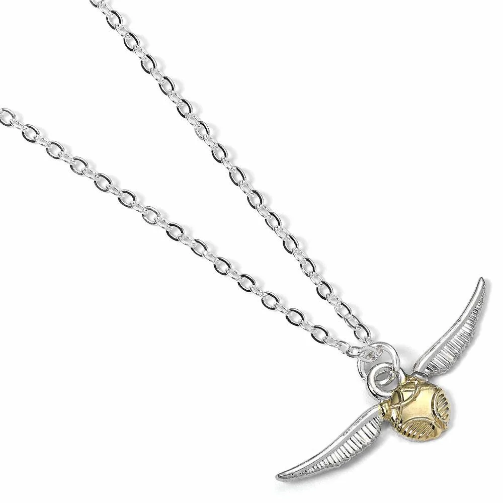 Harry Potter Necklace – Golden Snitch Silver-Plated