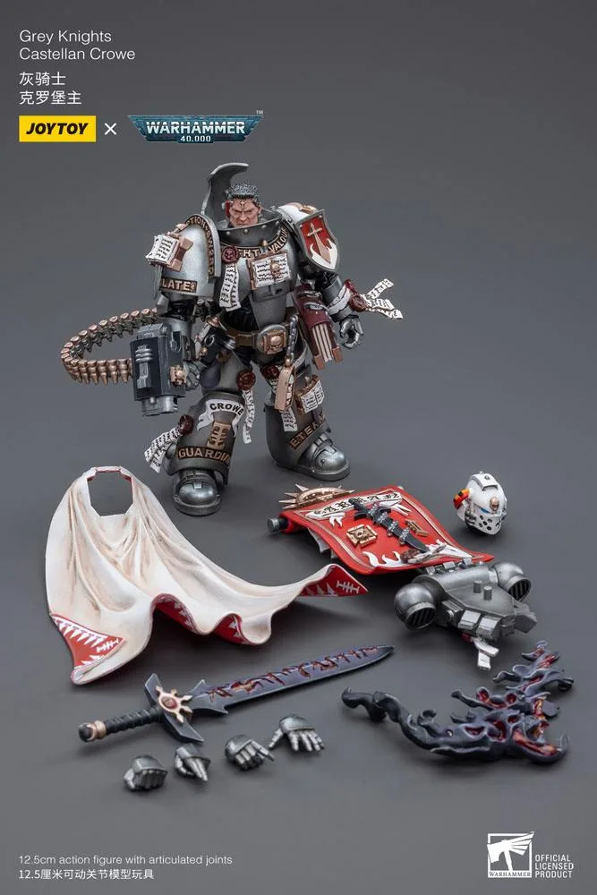 Warhammer 40k Action Figure – Castellan Crowe 1/18 12 cm 3