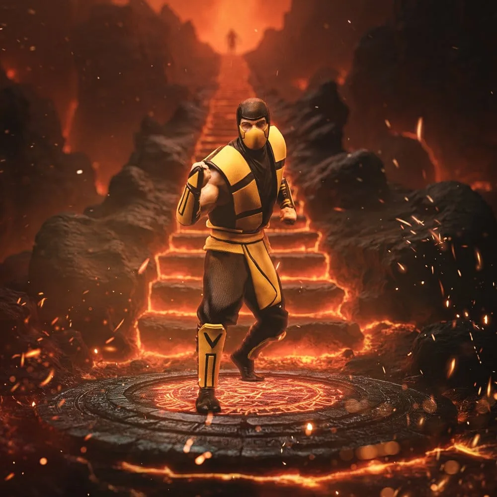 Mortal Kombat Statue – Scorpion Variant 1/10 21 cm 7